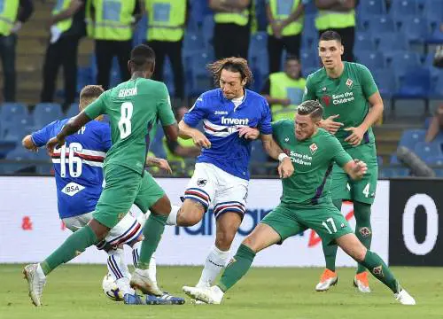 Sampdoria e Fiorentina si dividono la posta in palio: finisce 1-1 a Marassi