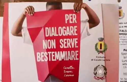 Il Comune lancia la campagna per smettere di bestemmiare