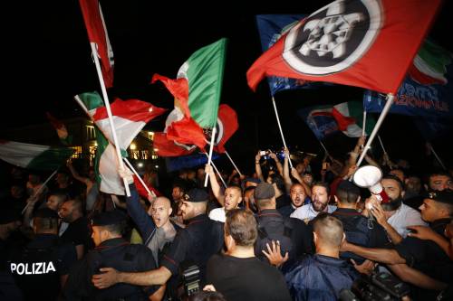 Nel quartiere Libertà Salvini non doveva andarci, scontro tra CasaPound e comunisti