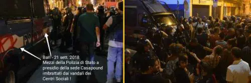 Bari, scontri con i centri sociali. Il gip ordina: "Chiudete sede Casapound"
