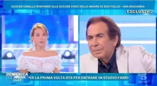 Giucas Casella: "Non volevo mio figlio"