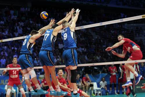 L'Italvolley si scioglie contro la Serbia