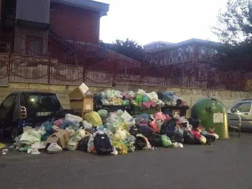 Torino, africano ruba collana e si nasconde invano in un cassonetto