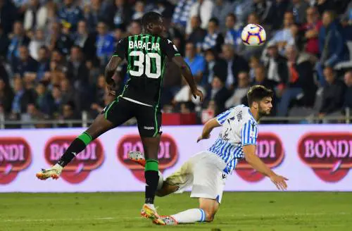 Il Sassuolo manda ko la Spal a domicilio: 0-2 siglato Adjapong-Matri