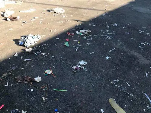 Napoli, a piazza Garibaldi la discarica dei tossicodipendenti