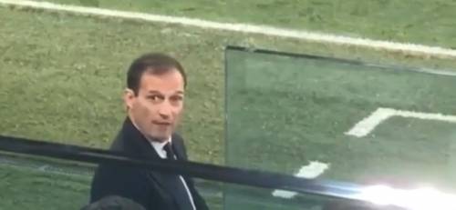 Allegri e quello sfogo in panchina "Qui non siamo alla Fiorentina..."