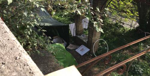 A Roma spunta una favela vicino a Piazza del Popolo