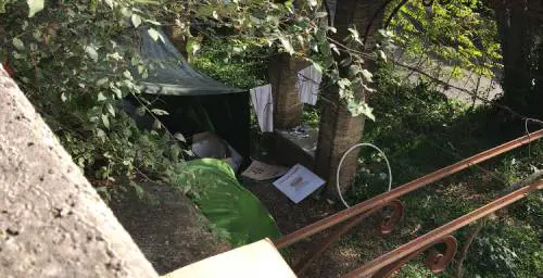 A Roma spunta una favela vicino a Piazza del Popolo
