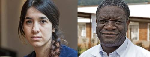 Il Nobel per la Pace al medico Mukwege e alla yazida Murad