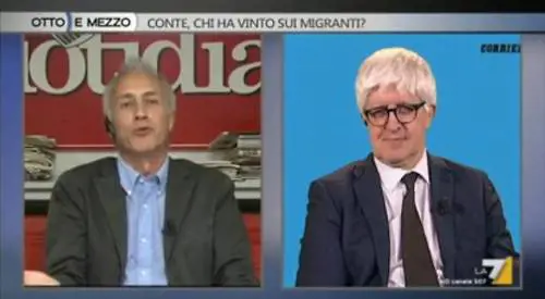 Marco Travaglio sbeffeggia Severgnini e Cazzullo: "Come nonne e zie di famiglia"