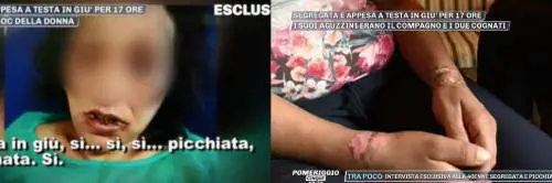 Appesa a testa in giù 17 ore: poi la torturano e la seviziano