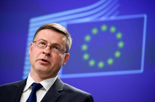 Avvertimento di Dombrovskis: "Ora torna il patto di stabilità"