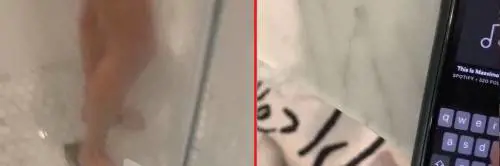 Sotto la doccia con la Ferragni. Il particolare hot filmato da Fedez