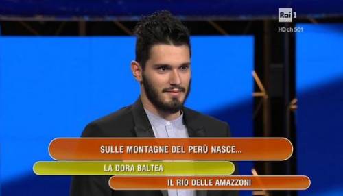 Ancora un'altra gaffe all'Eredità: "Sulle montagne del Perù nasce..."