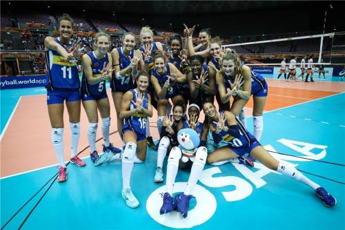 Volley, Mondiali femminili: l'Italia supera la Russia e accede alle Final Six