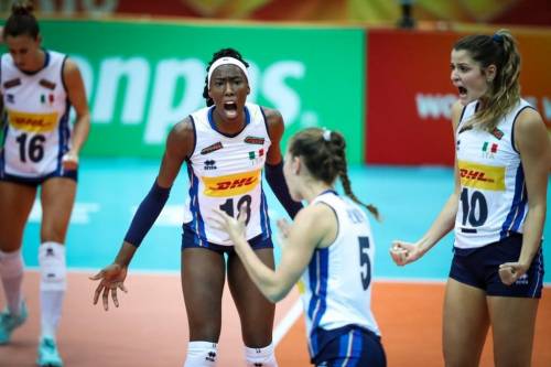 Volley, Mondiali femminili: l'Italia batte gli Stati Uniti 3-1, ora le Final Six