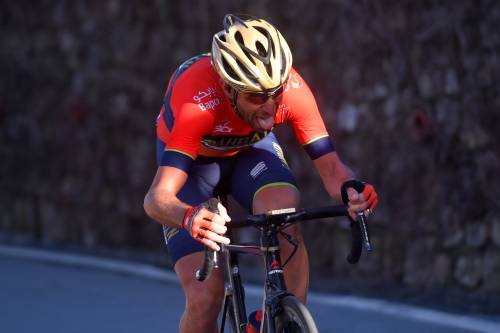 Nibali, frattura del radio in allenamento: Giro a forte rischio
