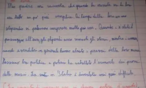 "Con la Lira? Meglio...". Ecco quei temi in classe della maestra anti-Euro