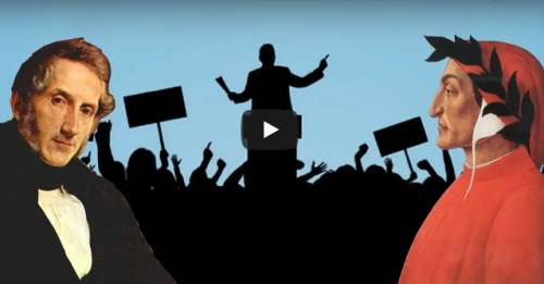 La sinistra arruola Dante e Manzoni contro il populismo