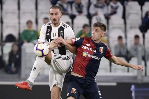 La Juventus si ferma a dieci: il Genoa impone l'1-1 ai bianconeri