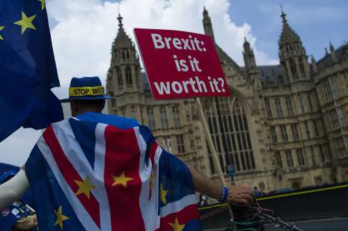 Brexit, c'è la bozza di accordo fra Regno Unito e Unione europea