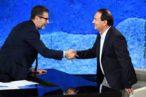 Fazio fa "propaganda" a Lucano. Salvini: "Informazione a senso unico"