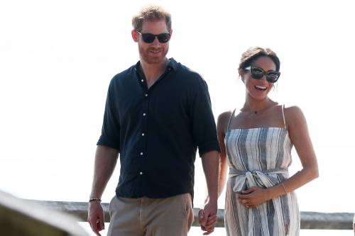 Il Principe Harry e Meghan Markle in Australia