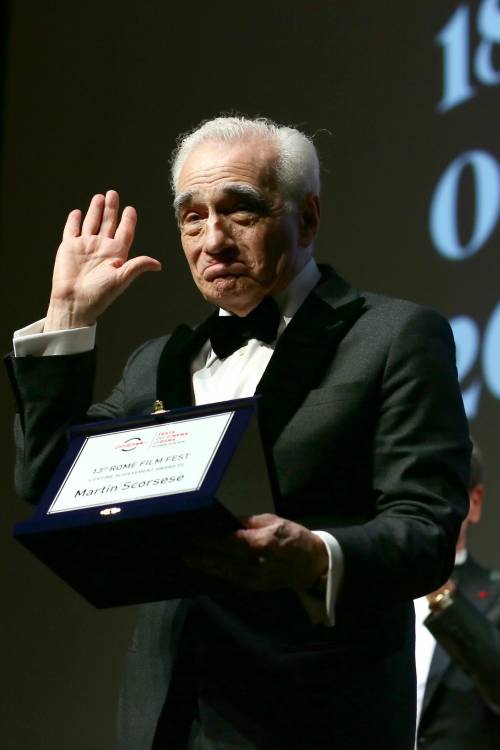 Un commosso Martin Scorsese omaggia il cinema italiano