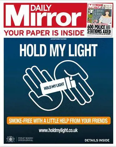 I produttori di tabacco fanno lo spot anti-fumo E scoppia la polemica