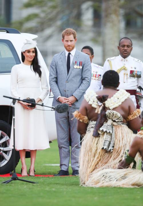 Meghan Markle e il Principe Harry alle Fiji