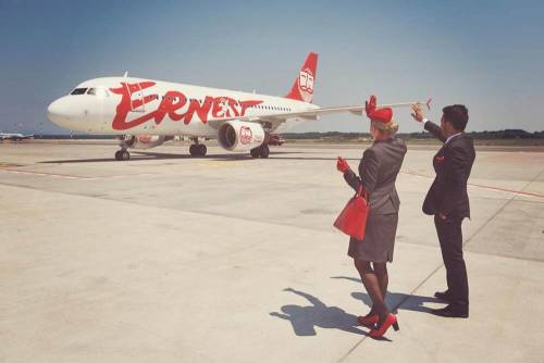 Ernest Airlines, decollato il nuovo volo da Malpensa per Kiev