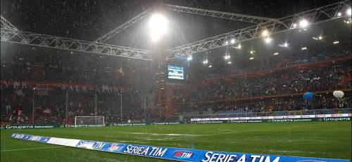 Serie A, Genoa-Udinese e Lazio-Inter a rischio rinvio per maltempo