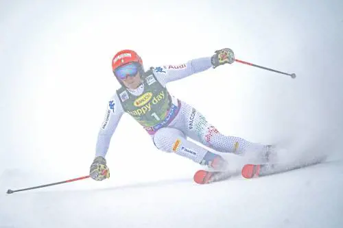 Robinson,  a 17 anni beffa regina Shiffrin Brignone 5ª