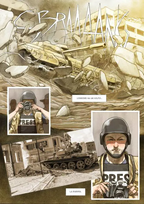 Biloslavo e Micalessin: raccontare la guerra a fumetti 