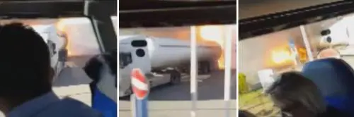 Rieti, a fuoco distributore gpl: l'esplosione fa morti e feriti