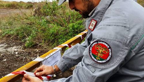 Rifiuti edili nel Parco Nazionale, c'è il sequestro