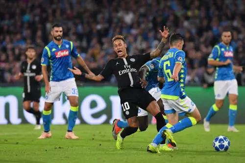 Il Napoli rimonta il Psg: Insigne sigla l'1-1 finale al San Paolo