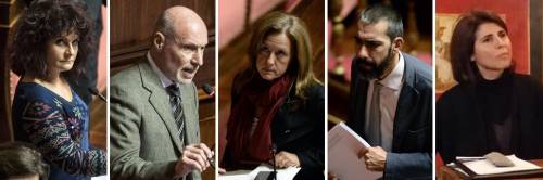 Ecco i nomi dei cinque grillini che non vogliono l'Italia sicura