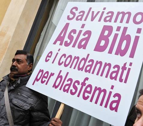 Lega, Fratelli d'Italia e cattolici al Campidoglio per Asia Bibi