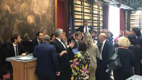 Prescrizione, FdI protesta in aula: "Bonafede riferisca in commissione, non su Fb"