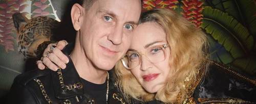 Madonna, al party di presentazione di Moschino per H&M