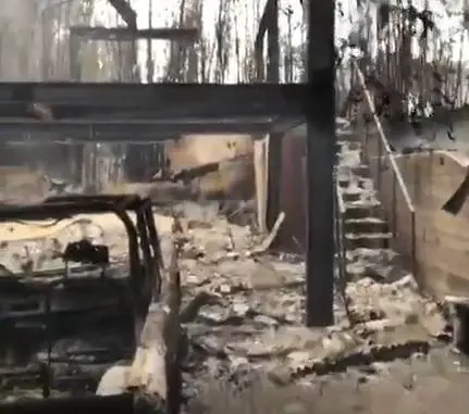 La casa di Gerard Butler, distrutta dagli incendi in California