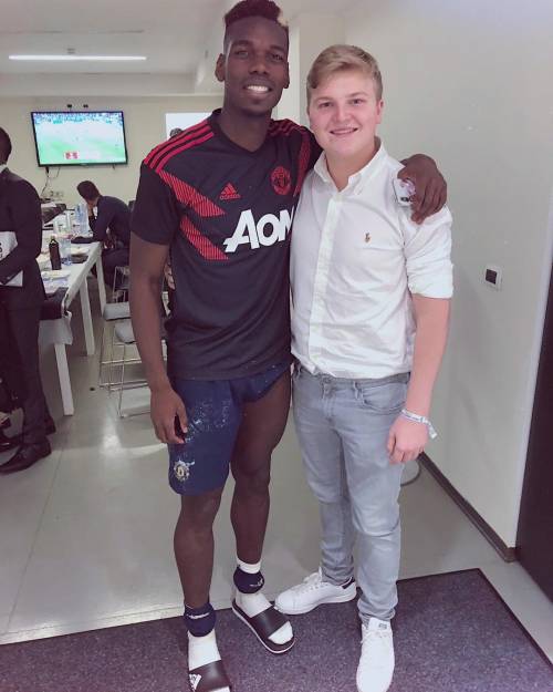 Nedved jr posta una foto con Pogba. I tifosi della Juventus: "Torna da noi"