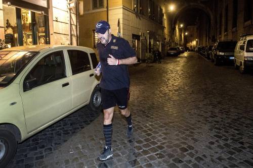 Salvini fa jogging prima del Cdm 