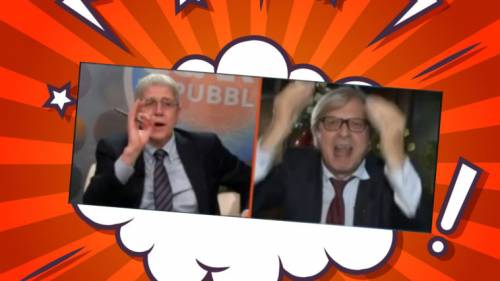 "Rinco", "Comunista": volano insulti tra Sgarbi e Giordano