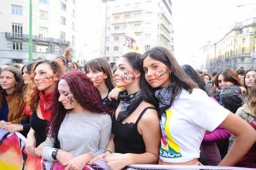 La manifestazione di Milano: "Uccidere Salvini non è reato"