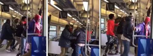 È panico a bordo del treno: scatta la rissa choc tra immigrati