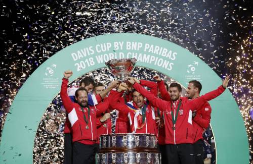 Tennis, la Croazia supera la Francia e vince l'ultima Coppa Davis