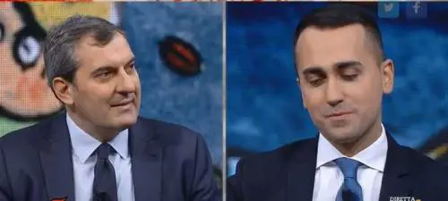 "Querelate mio padre che è morto", "Dite bugie". Lite tv Di Maio-Calabresi