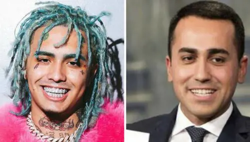 Lil Pump, il sosia con le treccine di Luigino. E il ministro ora sogna un futuro da rapper